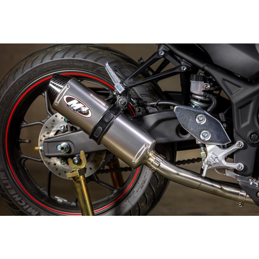 M4 Exhaust YAMAHA YZF-R3 2015-2026 フルエキ チタン YA3026