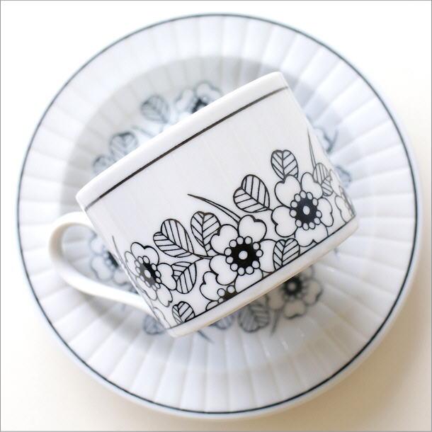 カップ＆ソーサー おしゃれ 磁器 かわいい マグカップ＆プレート 美濃
