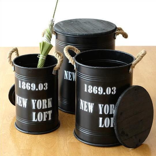 ストレージ缶 セット ストレージボックス アイアン レトロ 収納ボックス 木製 蓋付き おしゃれ ヴィンテージ ドラム缶風 ドラムストレージbox３セット Car4705 ギギリビング 通販 Yahoo ショッピング