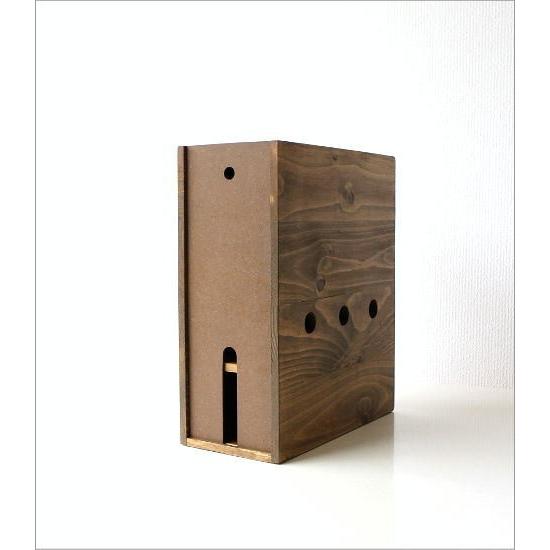 ルーター 収納ボックス おしゃれ ケーブル収納 配線 隠す ウッドルーターボックス Cle1239 ギギリビング 通販 Yahoo ショッピング