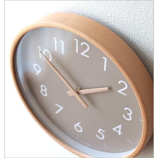 壁掛け時計 掛け時計 おしゃれ かわいい 木製 静音 シンプル モダン 