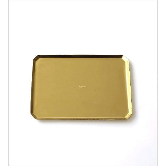 トレー トレイ おしゃれ ゴールド スチール 薄型 アクセサリートレイ