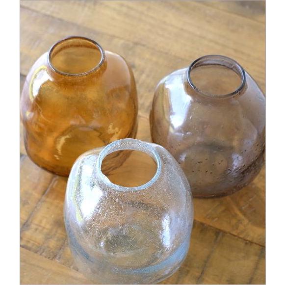 花瓶 花びん フラワーベース おしゃれ ガラス 花器 バブルベース