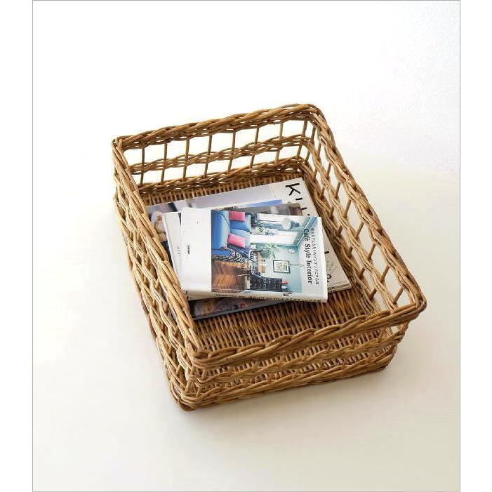 かご カゴ バスケット ラタン 収納かご 小物入れ 天然素材 ナチュラル