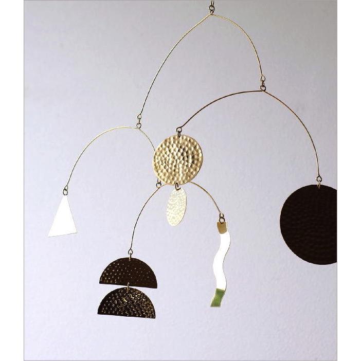 ブラスアレンジメント モビール 真鍮 デコレーション オーナメント