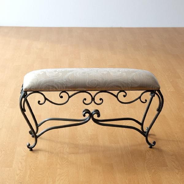 ベンチ スツール スリム 玄関 椅子 クッション おしゃれ クラシック アンティーク 北欧 屋内 室内 スリムなスクエアスツール ロングA