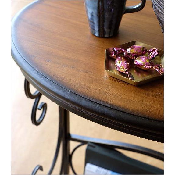 マガジンラック アイアン 木製テーブル おしゃれ デザイン マガジン