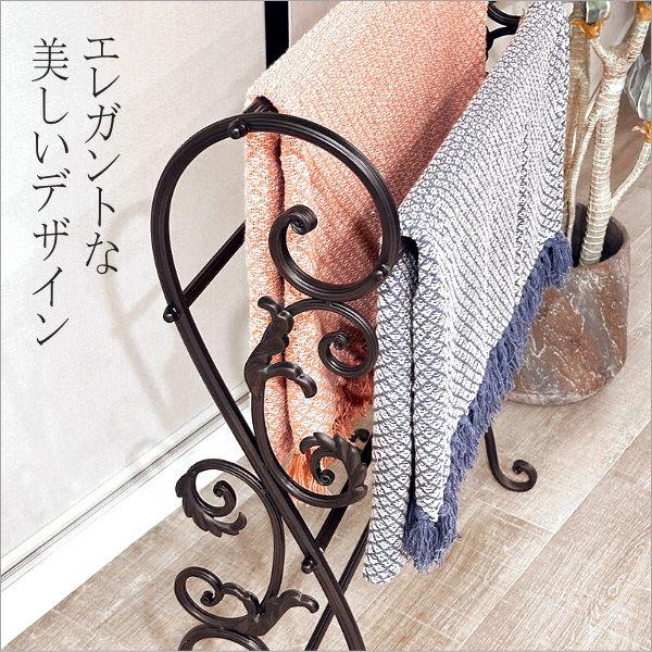 ハンガーラック アイアン アンティーク おしゃれ スタンド ショール