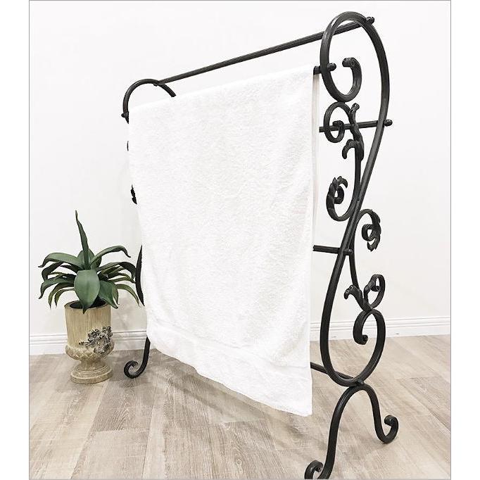 ハンガーラック アイアン アンティーク おしゃれ スタンド ショール