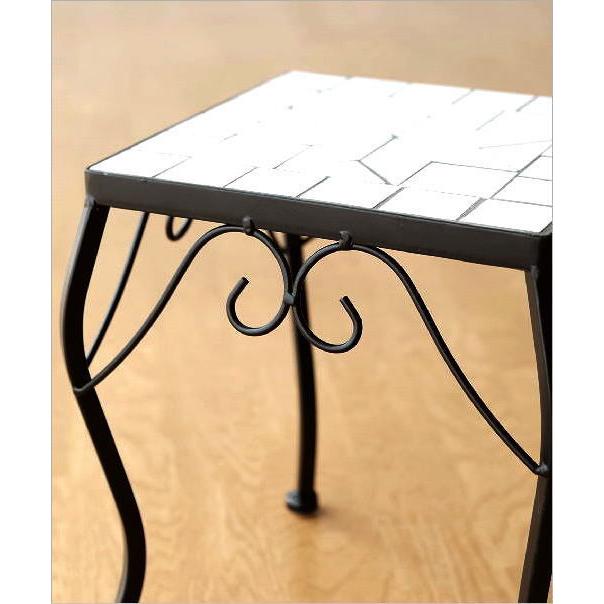 プランタースタンド おしゃれ フラワーテーブル 花台 2点セット 屋内