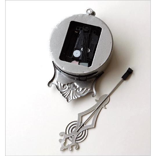 壁掛け時計 掛け時計 振り子時計 小さい おしゃれ アンティーク レトロ