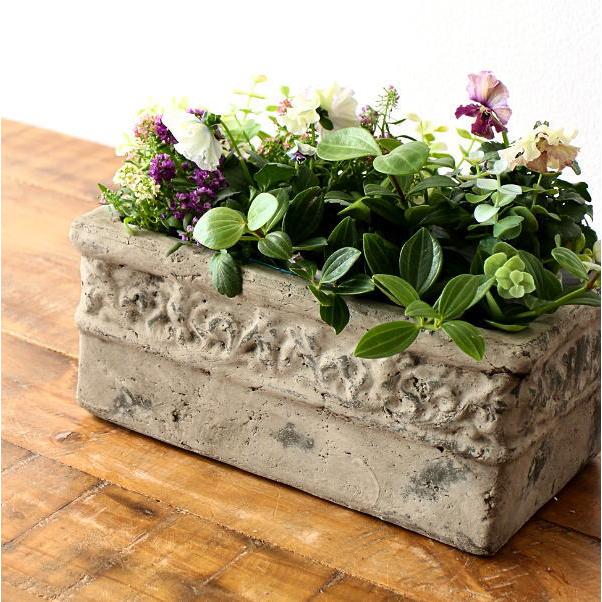 植木鉢 プランター 陶器 おしゃれ アンティーク 寄せ植え 底穴あり