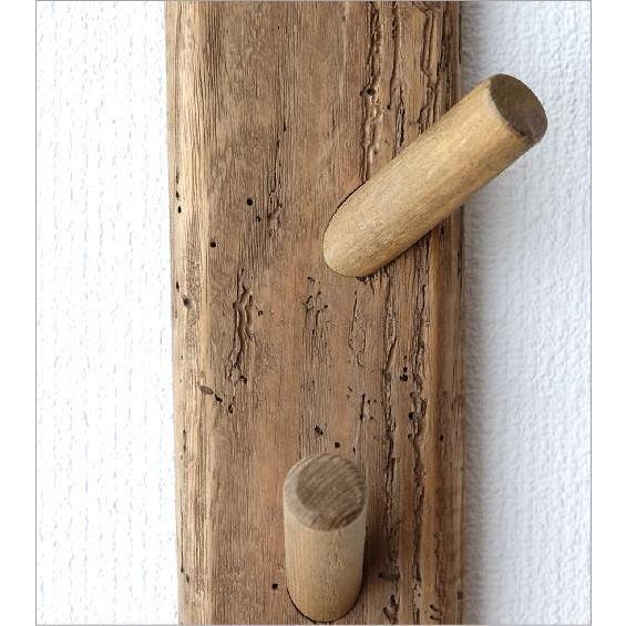 ウォールハンガー 壁掛け フック 木製 ウォールフック コートハンガー