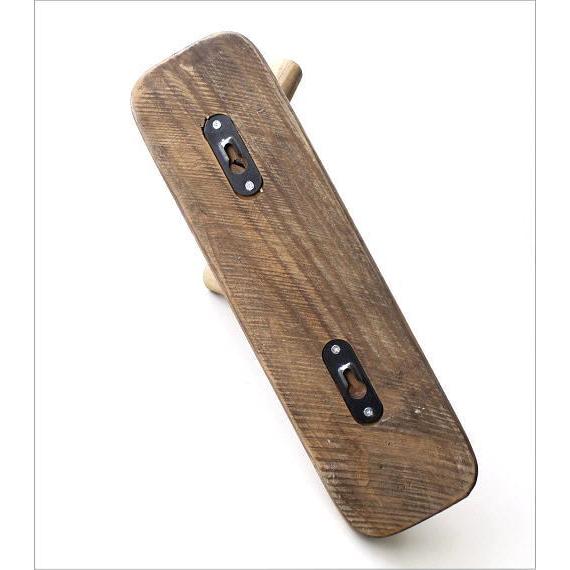 ウォールハンガー 壁掛け フック 木製 ウォールフック コートハンガー