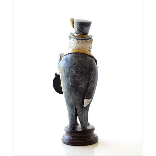 置き時計 置時計 おしゃれ アナログ アンティーク かわいい ふくろう