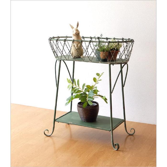 フラワースタンド おしゃれ フラワーラック 鉢スタンド 鉢入れ