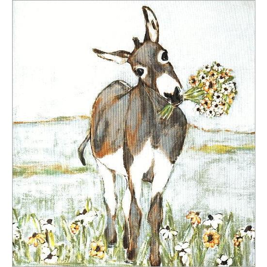 アートパネル キャンバス ウォールアート 壁掛け インテリア かわいい ロバ アートフレーム 壁飾り 額絵 ボード 50 50cm キャンバスウォールアートb Dcr4629 ギギリビング 通販 Yahoo ショッピング