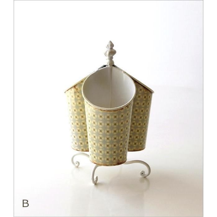 カトラリースタンド おしゃれ ペン立て かわいい 可愛い アンティーク風 レトロ風カトラリーホルダー2タイプ Dcr6554 ギギリビング 通販 Yahoo ショッピング