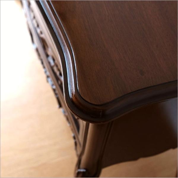 チェスト 猫脚 アンティーク 家具 木製 無垢 玄関 寝室 コンソール