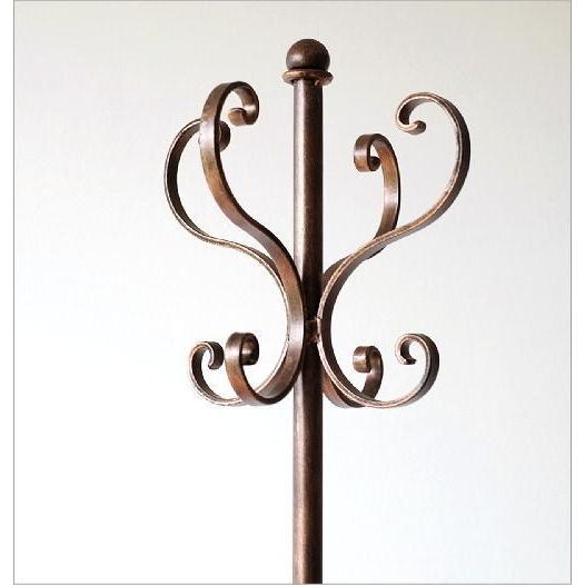 コートハンガー おしゃれ アイアン アンティーク ポールハンガー