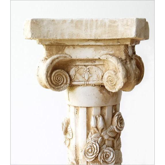 ガーデンコラム ガーデニング 置物 オブジェ おしゃれ 花台 フラワー