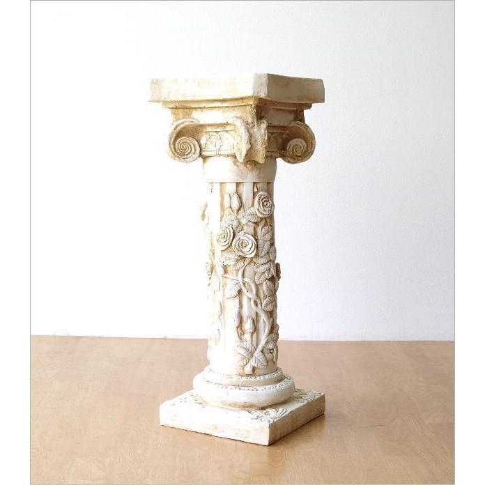 ガーデンコラム ガーデニング 置物 オブジェ おしゃれ 花台 フラワー