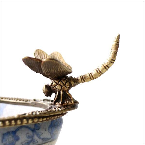 小物入れ コンポート ボウル 真鍮 ガラス ゴールド 87129BL-GD 小物入れ コンポート ボウル 真鍮 ガラス ゴールド 87129BL-GD