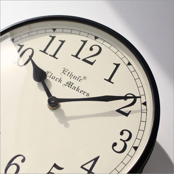 掛け時計 壁掛け時計 おしゃれ 両面時計 アンティーク レトロ 北欧