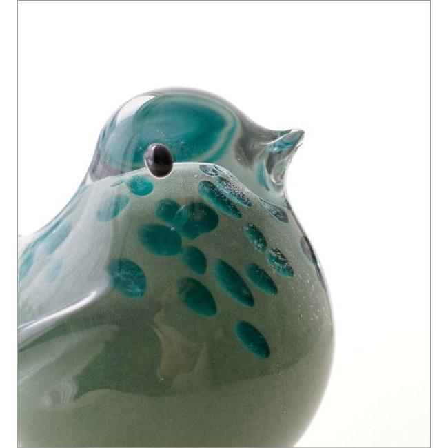 鳥 置物 オブジェ ガラス おしゃれ かわいい 雑貨鳥 バード 雑貨