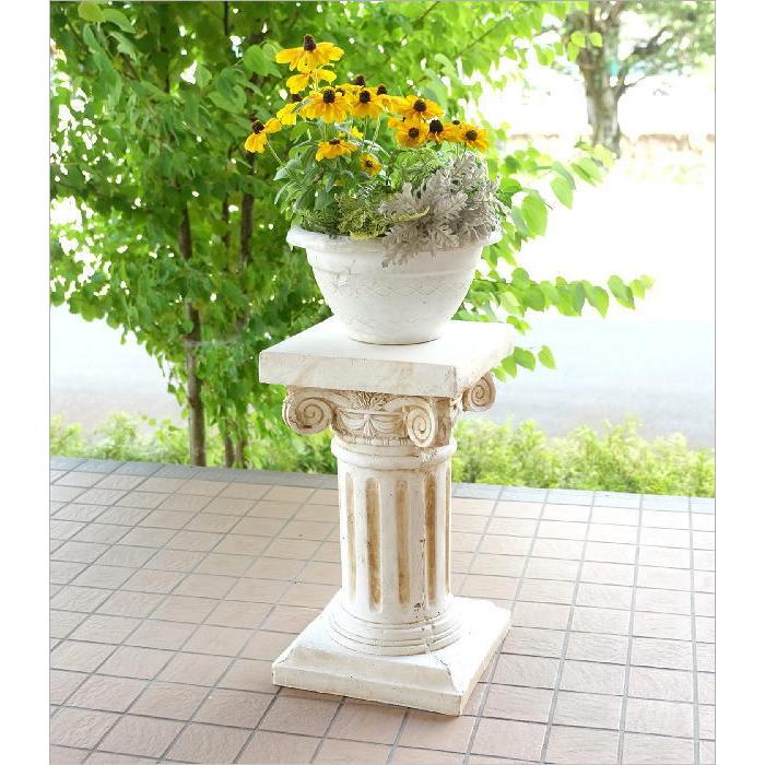 イタリア製　コラム＆ポット　ガーデニングオブジェ　フラワーベース　プランター イタリア製 コラム＆ポット ガーデニングオブジェ フラワーベース