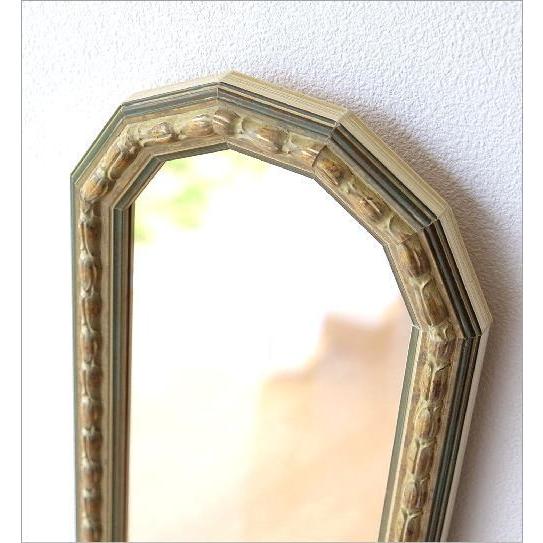 鏡 壁掛けミラー 玄関 おしゃれ イタリア製 ウォールミラー 縦長 姿見