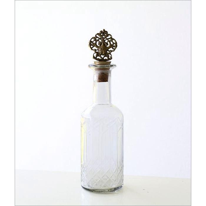 ガラスボトル おしゃれ ガラス瓶 アンティーク かわいい ビン 入れ物