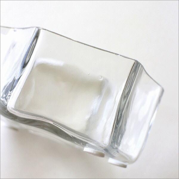 アンティーク ガラス製小物入れ 布タトウ箱付き アンティーク ガラス製