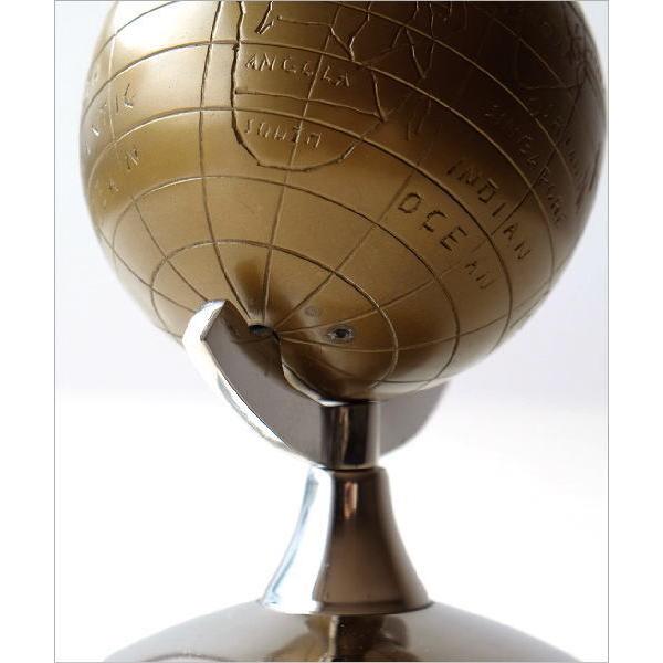 地球儀 アンティーク ヴィンテージ インテリア 置物 オブジェ おしゃれ 小さい アルミ製 かっこいい メタルな地球儀のオブジェ Ebn86 ギギリビング 通販 Yahoo ショッピング