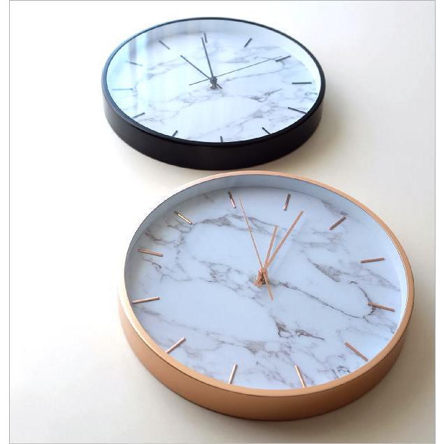 電波時計 壁掛け おしゃれ モダン シンプル 掛け時計 ブラック ゴールド 文字盤なし 大理石模様 マーブル掛け時計 2タイプ Gra61 ギギリビング 通販 Yahoo ショッピング