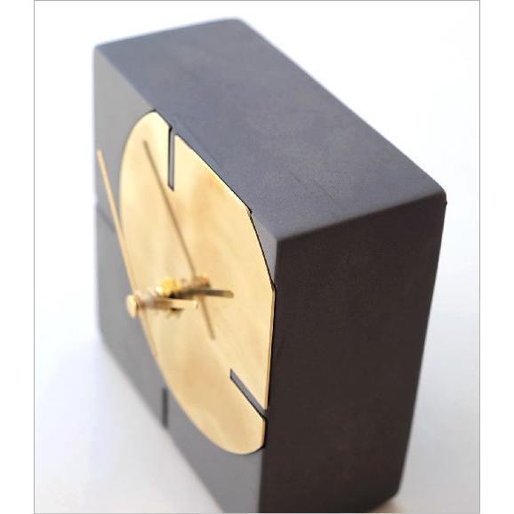 置き時計 おしゃれ アナログ 小さい ミニ 北欧 モダン シンプル ゴールド 文字盤なし コンクリートテーブルクロック Gra94 ギギリビング 通販 Yahoo ショッピング