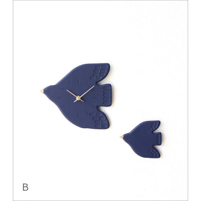 壁掛け時計 壁掛時計 掛け時計 掛時計 バード 鳥 おしゃれ レジン