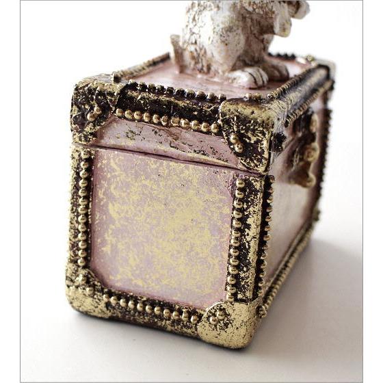 小物入れ おしゃれ ボックス ケース うさぎ ラビット かわいい レトロ