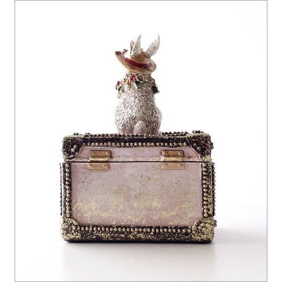 リトルグレイラビット 木製キャビネット ジュエリーケース 宝石箱