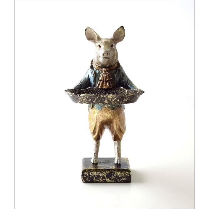 アクセサリートレイ おしゃれ ぶた ブタ かわいい 雑貨 置物 置き物