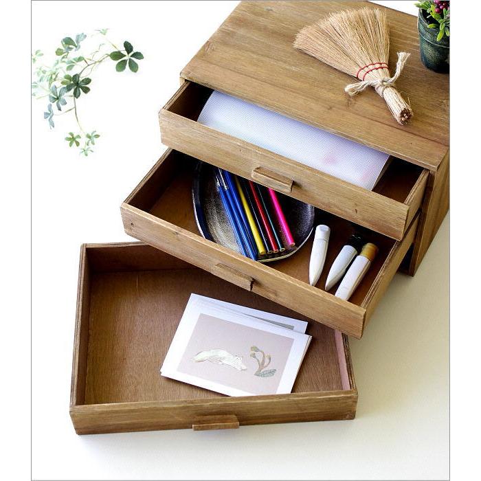 前面ガラスの引き出し3段×木製小引き出し3段 ccr105-005.jpg