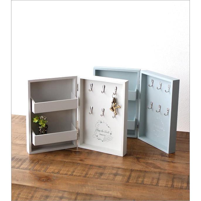 キーボックス おしゃれ かわいい 置き型 木製 玄関 小物収納 鍵掛け キーフック 鍵収納 ブック型キーボックス 2カラー Hbr3752 ギギリビング 通販 Yahoo ショッピング