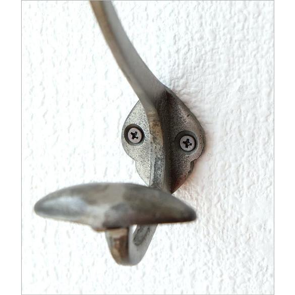 フック 壁 壁掛け ウォールフック アイアン おしゃれ コート掛け