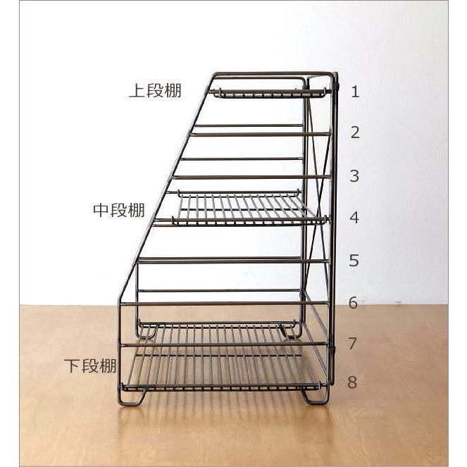 棚 シェルフ アイアン 3段 収納棚 オープンシェルフ フラワーラック