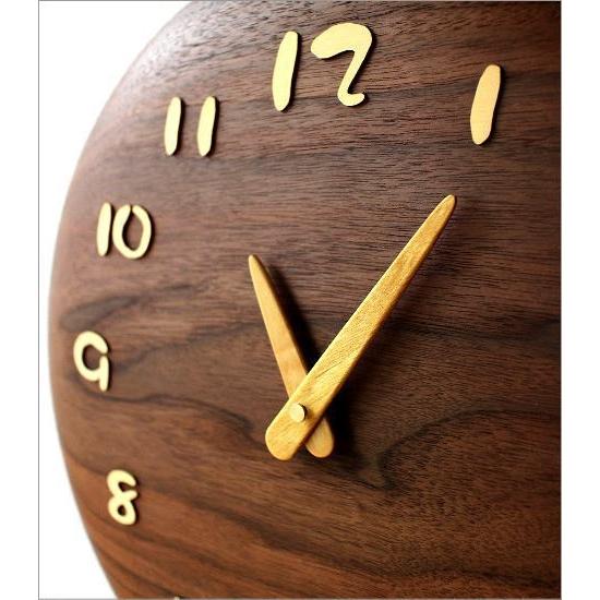 【無垢の天然木】一枚板振り子時計　掛け時計 手作り 無垢 天然木 とち 栃 木の振り子時計 栃無垢 幅24cm 掛け時計 振り子時計 木の時計