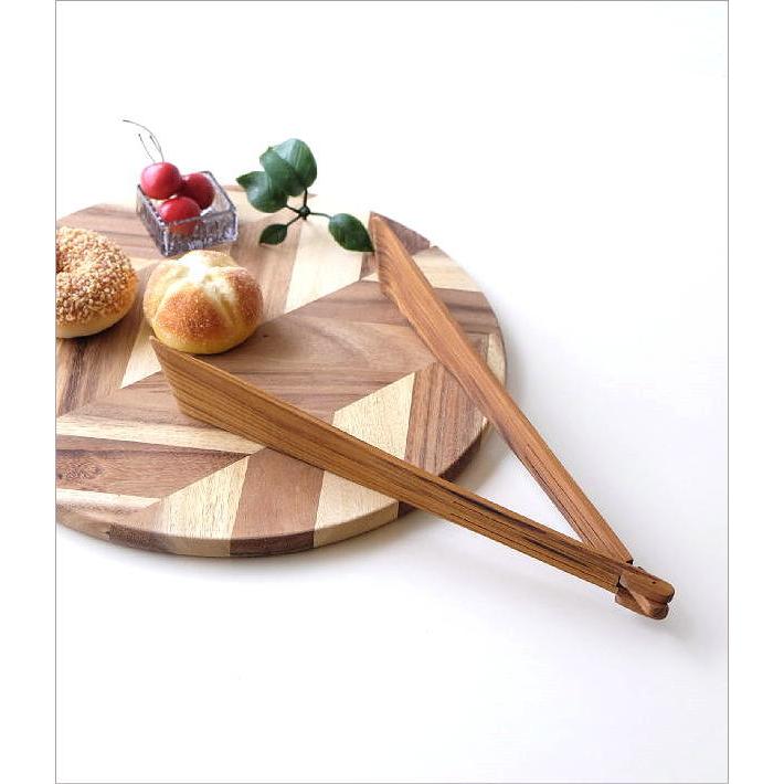 トング 木製 木製トング おしゃれ かわいい サラダ 取り分け