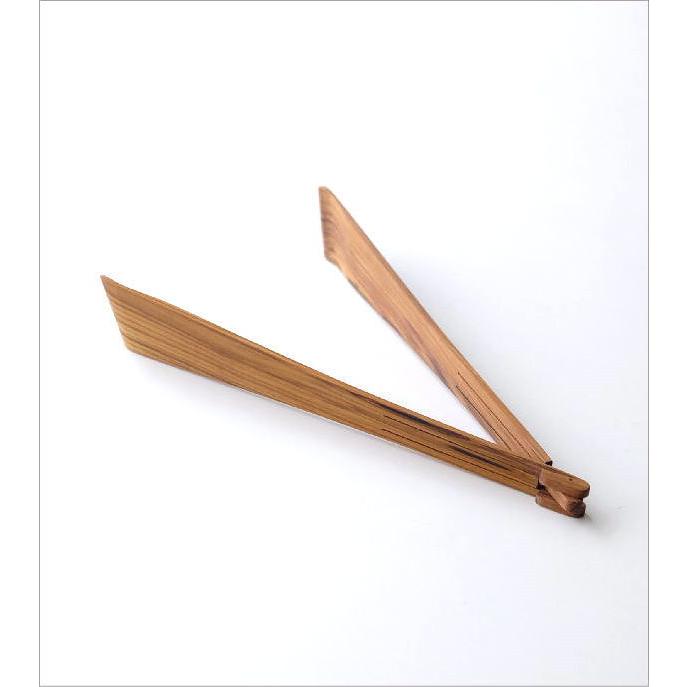 トング 木製 木製トング おしゃれ かわいい サラダ 取り分け