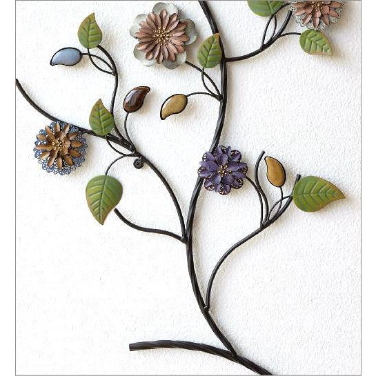 5周年記念イベントが 壁飾り アイアン 陶器 壁掛け インテリア 花 アートパネル ウォールデコレーション おしゃれ アイアンの壁飾り エレガントブランチ Babylonrooftop Com Au