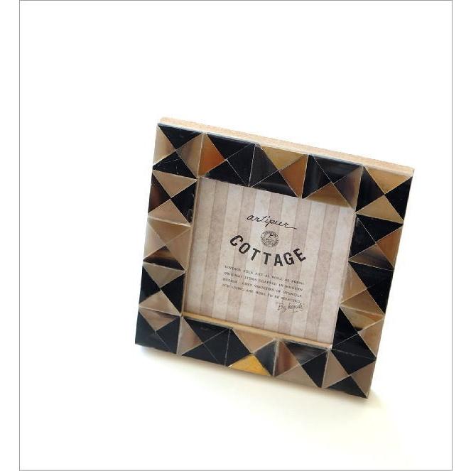 フォトフレーム 写真立て おしゃれ 壁掛け 卓上 アンティーク 正方形 四角 クラシック レトロ モダン ボーンフォトフレームデルタ S Kan68 ギギリビング 通販 Yahoo ショッピング