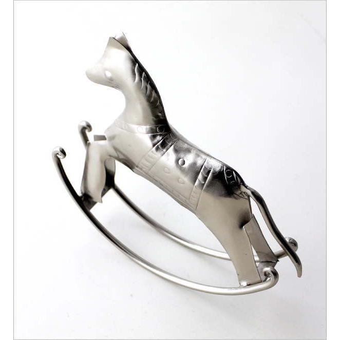 ロッキングホース 馬 置物 置き物 オブジェ 小物 アンティーク